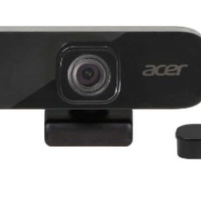 Acer QHD Conference Webcam, Angle de vision 70°, Autofocus, F=2.8, Omni-directionnel microphone, Fonctionne avec Windows, Linux et Mac