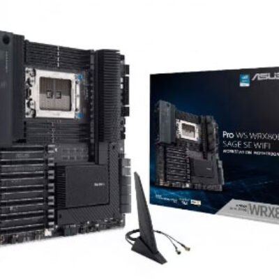 ASUS PRO WS WRX80E-SAGE SE WIFI – CARTE-MÈRE – ATX ÉTENDU – SOCKET SWRX8 – AMD WRX80
