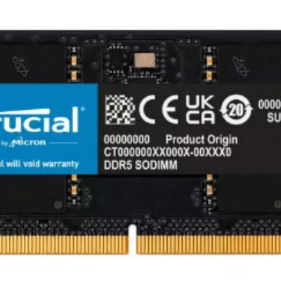 CRUCIAL SODIMM 32GO (1X32G) DDR5-4800 *CT32G48C40S5
