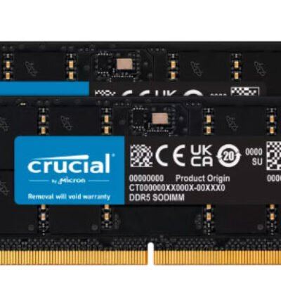 CRUCIAL SODIMM 64G (2X32G) DDR5-5200 *CT2K32G52C42S5