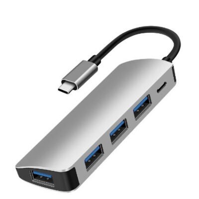 Hub USB C 5 ports / 4 ports USB 3.1 gen 2 + 1 port USB C