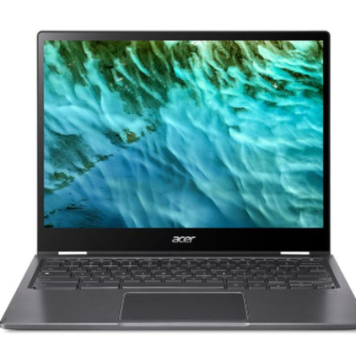 Port acer Chromebook CP713-3W-35Y5 – 13.5” QHD (2256 x 1504) IPS 3:2 Tactile – Acer® VertiView™ – Intel® Core™ i3-1115G4 – 8Go LPDDR4X – 256 GB SSD – Chrome